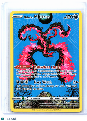 2023 Pokemon—Galarian Moltres #SWSH284 Sword & Shield Promos—Black Star Promo