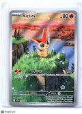 2025 Pokemon—Victini #208 Scarlet & Violet Promo—Black Star Promo Holo