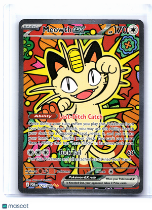 2026 Pokemon—Meowth ex #121/088 Perfect Order—Special Illustration Rare [LP]