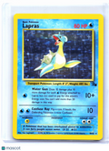 1999 Pokemon—Lapras #10/62 Fossil—Holo Rare [Damaged]