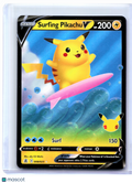 2021 Pokemon—Surfing Pikachu V #008/025 Celebrations—Ultra Rare Holo