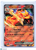 2023 Pokemon—Charizard ex #006/165 Scarlet & Violet 151—Double Rare Holo [LP]