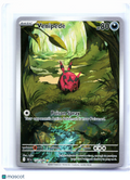 2025 Pokemon—Venipede #132/086 Black Bolt—Illustration Rare Holo