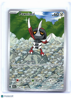 2025 Pokemon—Pawniard #142/086 Black Bolt—Illustration Rare Holo