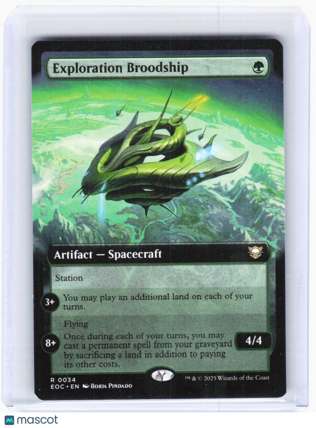 2025 Magic: The Gathering—Exploration Broodship #34 (EOC)—Rare Non-Foil