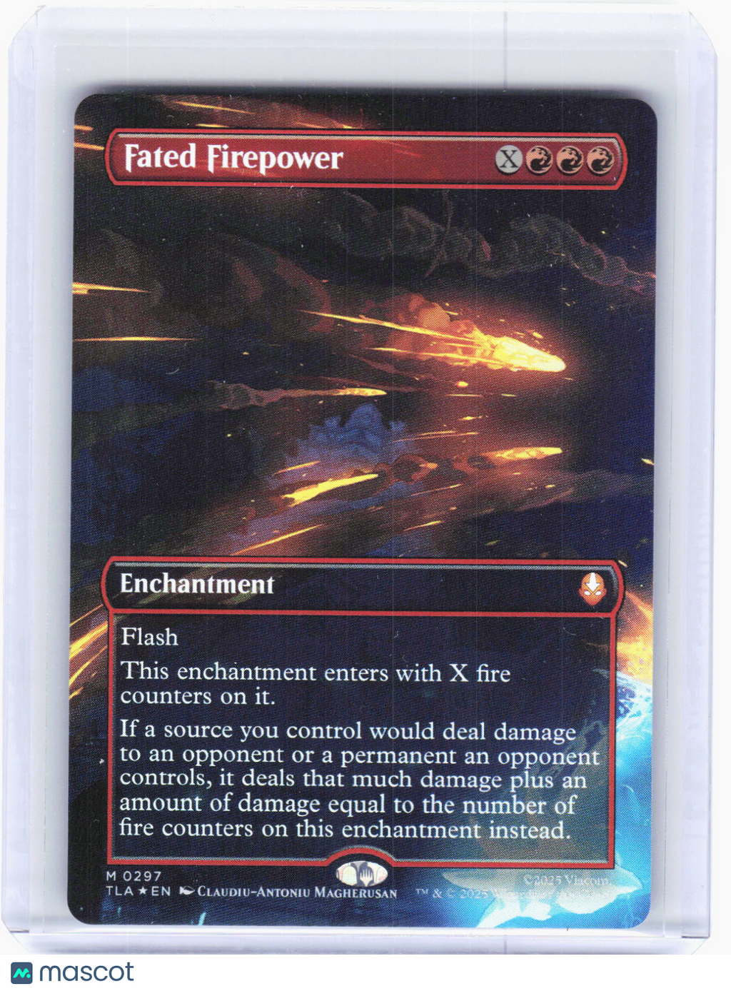 2025 Magic: The Gathering—Fated Firepower #297 Avatar: The Last Airbender—Mythic