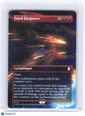 2025 Magic: The Gathering—Fated Firepower #297 Avatar: The Last Airbender—Mythic