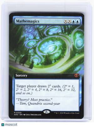 2026 Magic: The Gathering—Mathemagics #320 Secrets of Strixhaven—Mythic Non-Foil