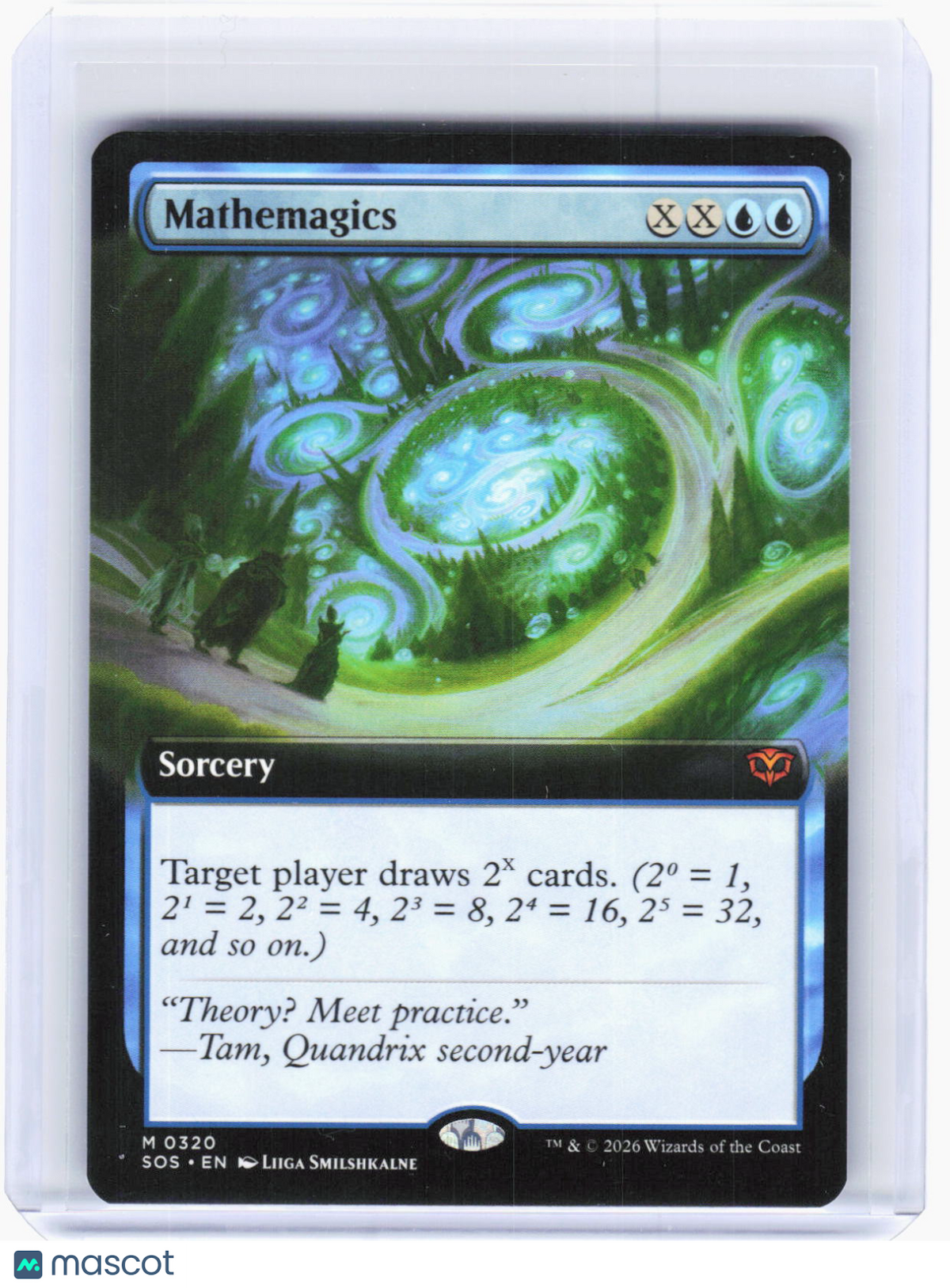 2026 Magic: The Gathering—Mathemagics #320 Secrets of Strixhaven—Mythic Non-Foil