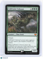 2021 Magic: The Gathering—Cultivator Colossus #195 (VOW)—Mythic Non-Foil (LP)