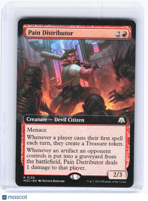 2023 Magic: The Gathering—Pain Distributor (Extended Art) #120 (MOC)—R Non-Foil