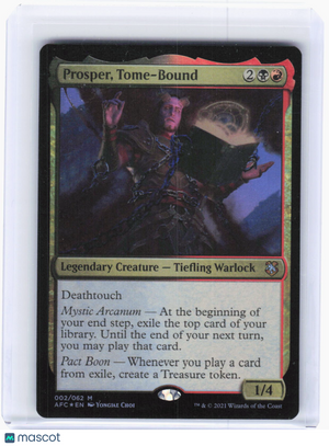 2021 Magic: The Gathering—Prosper, Tome-Bound #2 (AFC) —Mythic Foil