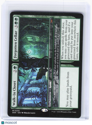 2024 Magic: The Gathering—Walk-In Closet//Forgotten Cellar #205 (DSK)—M Non-Foil