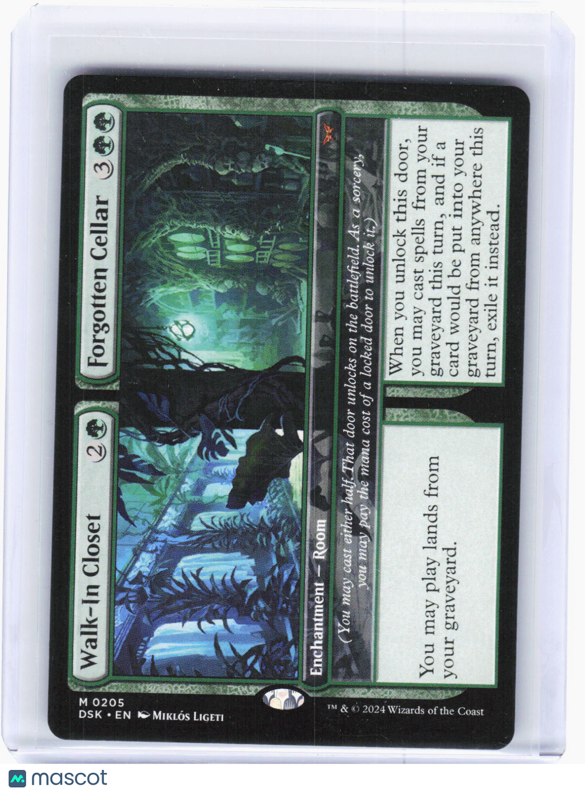 2024 Magic: The Gathering—Walk-In Closet//Forgotten Cellar #205 (DSK)—M Non-Foil