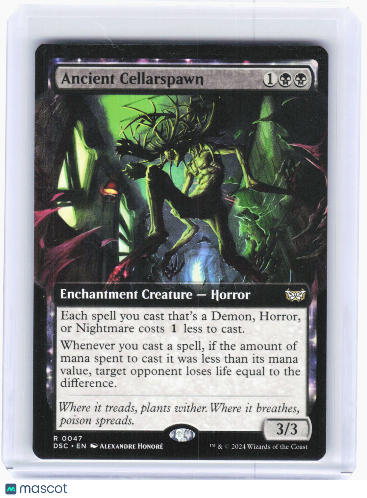 2024 Magic: The Gathering—Ancient Cellarspawn #0047 (DSC) —Rare Non-Foil