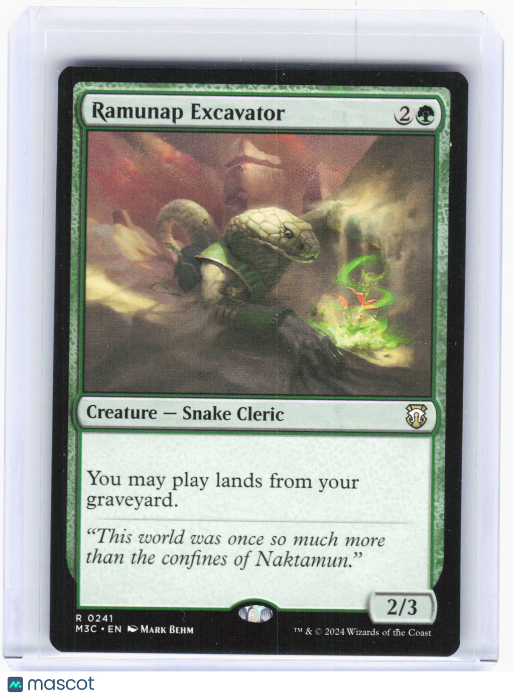 2024 Magic: The Gathering—Ramunap Excavator #241 (M3C)—Rare Non-Foil