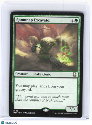 2024 Magic: The Gathering—Ramunap Excavator #241 (M3C)—Rare Non-Foil