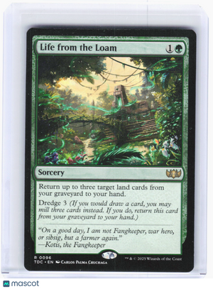 2025 Magic: The Gathering—Life from the Loam #0096 (TDC)—Rare Non-Foil