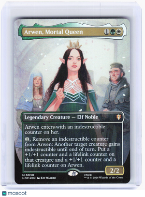 2023 Magic: The Gathering—Arwen, Mortal Queen (Borderless) #30 (HOC)—Mythic Foil