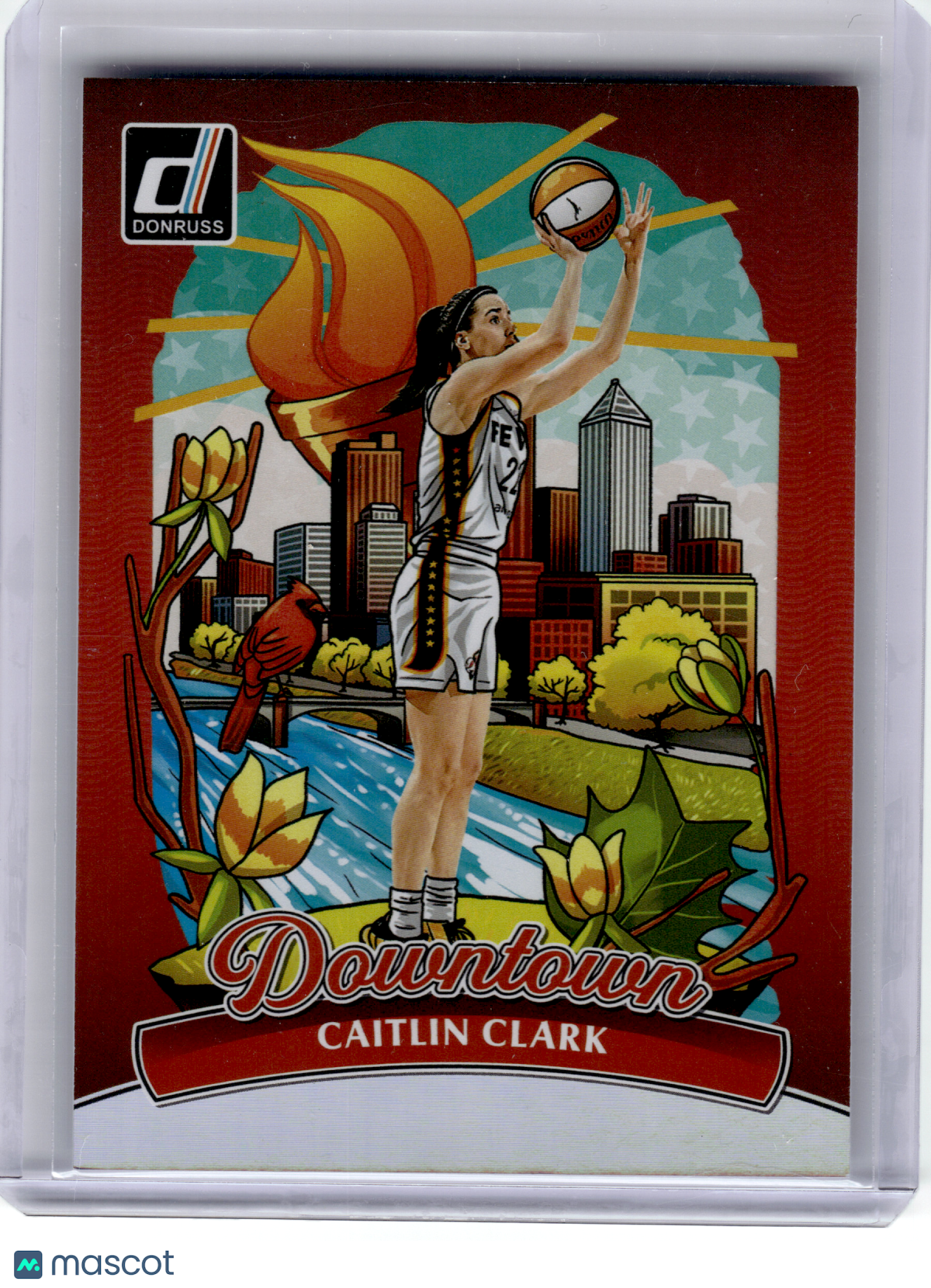 2025 Panini Donruss Downtown Basketball—Caitlin Clark #3