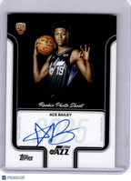2025 Topps Rookie Photo Shoot Autographs Basketball—Ace Bailey #RP-AB