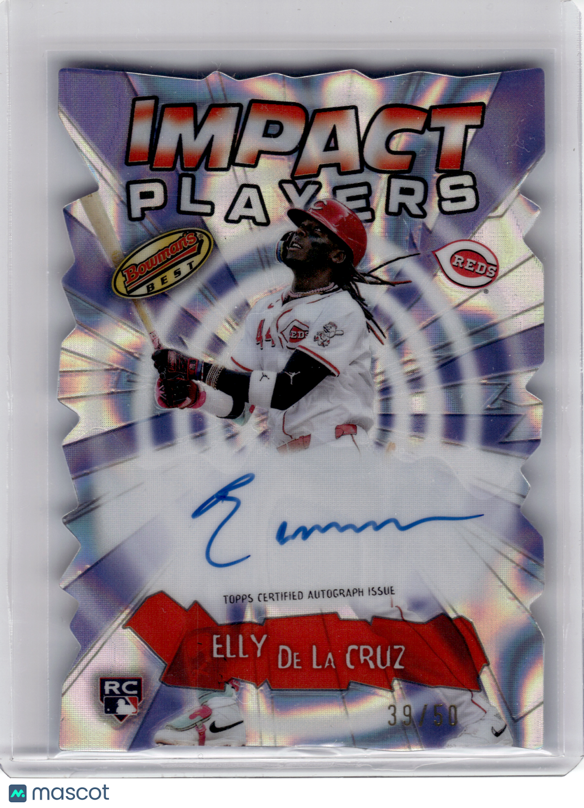 2024 Topps Bowman's Best Baseball—Elly De La Cruz #IPA-ED RC 39/50