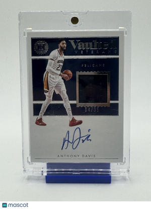2018 Panini Vaulted Veterans Basketball—Anthony Davis #VV-ADV 04/35