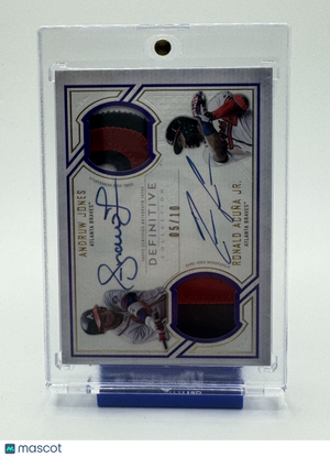 Topps Definitive Collection Baseball—Ronald Acuna Jr. and Andruw Jones 05/10
