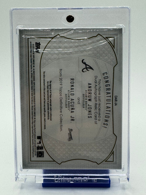 Topps Definitive Collection Baseball—Ronald Acuna Jr. and Andruw Jones 05/10