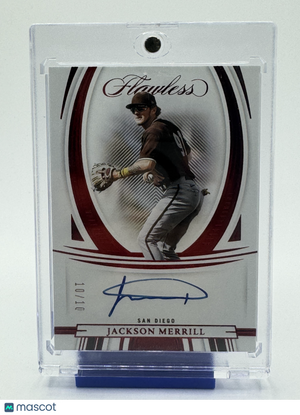 2022 Panini Flawless Baseball Baseball—Jackson Merrill #FLA-JM 10/10