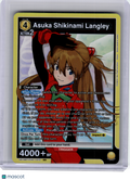 2024 Union Arena—Asuka Shikinami Langley #EVA-1-013 UE15BT—Super Rare Foil