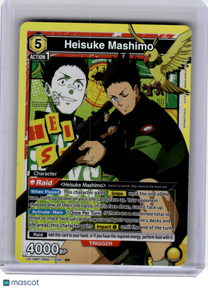 2026 Union Arena—Heisuke Mashimo #SMD-1-008 Sakamoto Days—Super Rare Foil