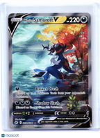2023 Pokemon—Hisuian Samurott V #GG51/GG70 CRZ: GG—Ultra Rare Holo