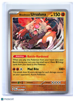 2025 Pokemon—Bloodmoon Ursaluna (Master Ball Pattern) #054/131 PRE—Rare Holo