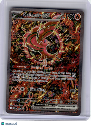 2025 Pokemon—Oricorio EX #024 Mega Evolution—Black Star Promo Holo