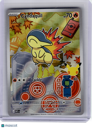 2026 Pokemon—Cyndaquil #047 Mega Evolution Promo—Black Star Promo Holo