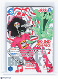 2026 One Piece Card Game—Brook #OP11-056—Rare Holo (Round 1 Promo)