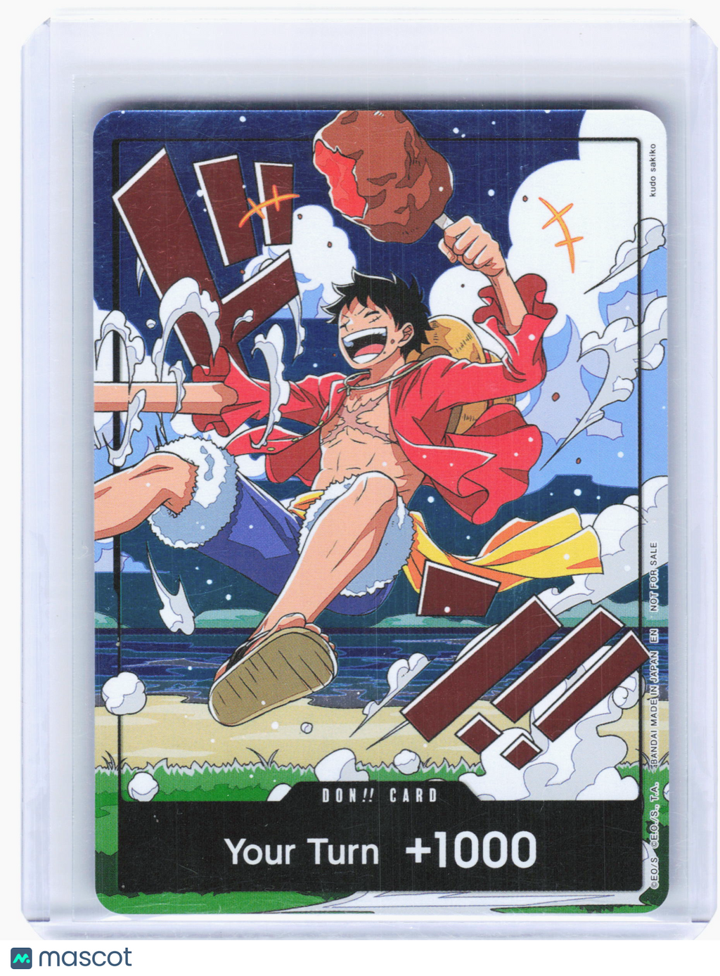 2026 One Piece Card Game—DON!! Card—DON!! Foil (Luffy) (World United)