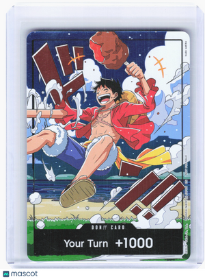 2026 One Piece Card Game—DON!! Card—DON!! Foil (Luffy) (World United)