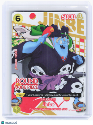 2026 One Piece Card Game—Jinbe #ST29-005—Common Foil (Round 1 Promo)