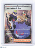 2024 Pokemon—Morty's Conviction #211 Temporal Forces—Special Illustration Rare