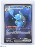 2023 Pokemon—Blastoise ex #200 Scarlet & Violet 151—Special Illustration Rare
