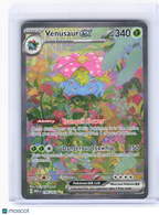 2023 Pokemon—Venusaur ex #198 Scarlet & Violet 151—Special Illustration Rare