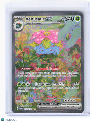 2023 Pokemon—Venusaur ex #198 Scarlet & Violet 151—Special Illustration Rare