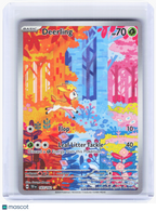 2024 Pokemon—Deerling #165 Temporal Forces—Illustration Rare Holo