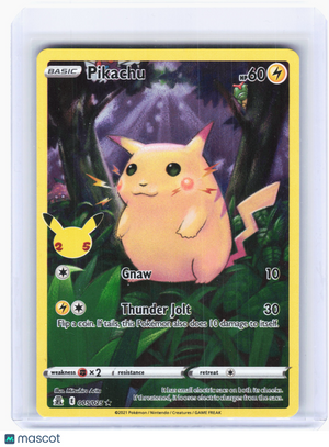 2021 Pokemon—Pikachu #5 Celebrations—Rare Holo [Lightly Played]