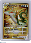 2022 Pokemon—Serperior VSTAR #210 Silver Tempest—Secret Rare Gold