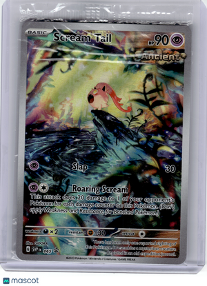 2023 Pokemon—Scream Tail #65 Scarlet & Violet—Black Star Promo Holo [Sealed]