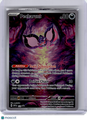 2024 Pokemon—Pecharunt #129 Scarlet & Violet—Black Star Promo Holo [Sealed]