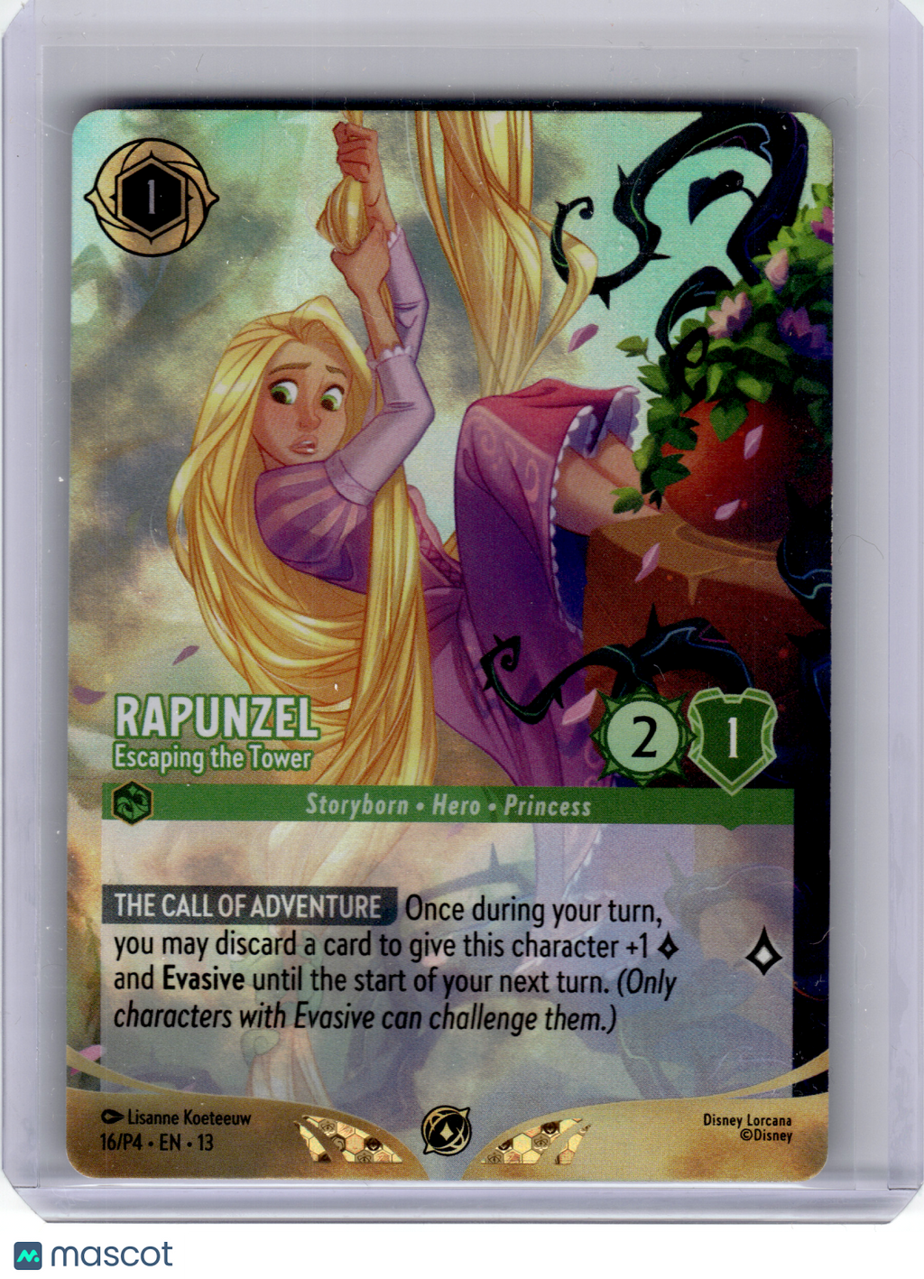 2026 —Rapunzel #16 Disney Lorcana Promo— Foil